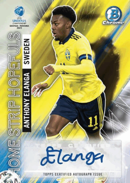 Topps Bowman Chrome Road to UEFA Under 21 European Championship Soccer 2022 Lite – Bild 9