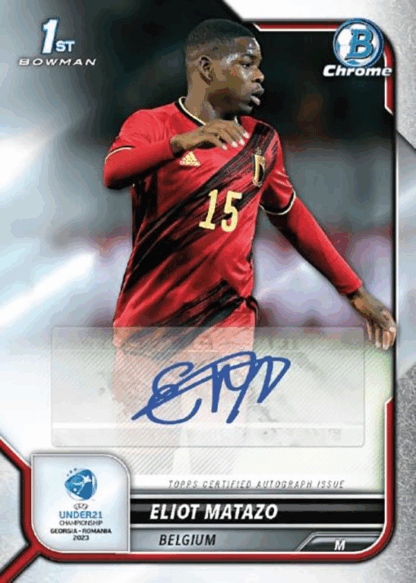 Topps Bowman Chrome Road to UEFA Under 21 European Championship Soccer 2022 Lite – Bild 12