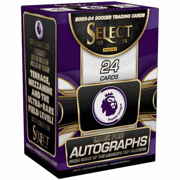 Panini Select Premier League EPL Soccer 2023/24 6-Pack Blaster
