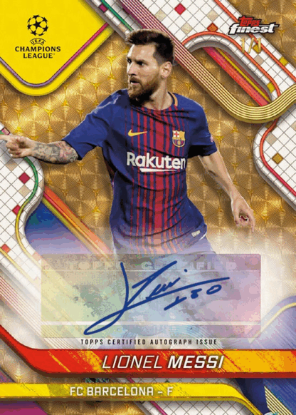RTB - 2x Topps Finest UEFA Club Competitions 2024/25 Hobby – Bild 2