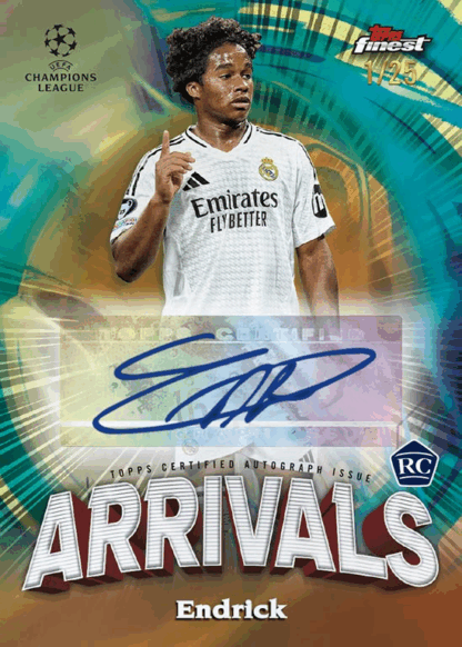 RTB - 2x Topps Finest UEFA Club Competitions 2024/25 Hobby – Bild 4