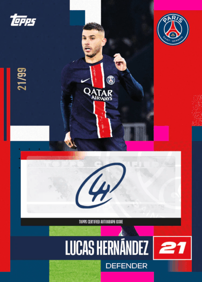 Topps Paris Saint-Germain Team Set 2024/25 – Bild 2