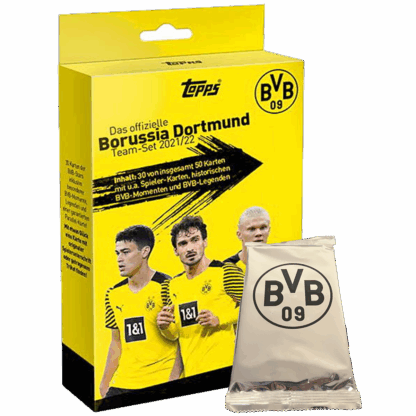 Bundle - Topps BVB Team Set 2021/22 x Topps BVB Vernissage 2023/24 Einzelpack