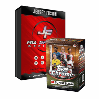 Bundle - 1x Jersey Fusion All Sports Edition Series 4 x 1x Topps Chrome Bundesliga 2023/24 Blaster