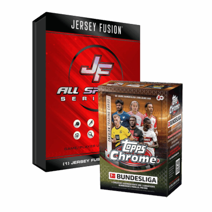 Bundle - 1x Jersey Fusion All Sports Edition Series 4 x 1x Topps Chrome Bundesliga 2023/24 Blaster