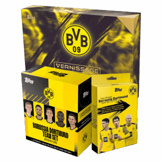Bundle - 1x Topps Borussia Dortmund Vernissage 2023/24 x 1x Topps Borussia Dortmund Team Set 2024/25 x 1x Topps Borussia Dortmund Team Set 2021/22