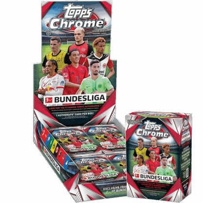 Bundle - Topps Chrome Bundesliga 2024/25 Hobby x Blaster