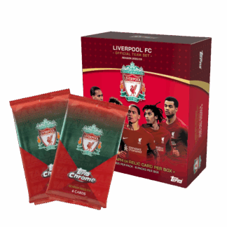 Bundle - Topps Liverpool FC Team Set 2022/23 x 2x Topps Chrome Liverpool F.C. 2023/24 Einzelpack