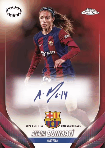 Topps Chrome UEFA Womens Champions League 2023/24 Hobby – Bild 5