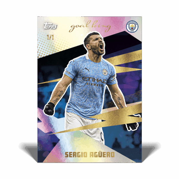 Topps Manchester City Team Set 2021/22 - Cole Palmer RC – Bild 4