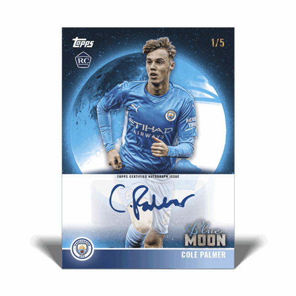 Topps Manchester City Team Set 2021/22 - Cole Palmer RC – Bild 5