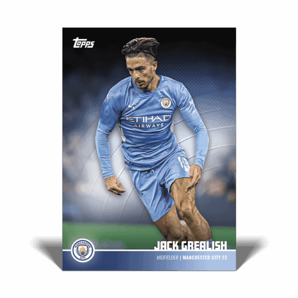 Topps Manchester City Team Set 2021/22 - Cole Palmer RC – Bild 7