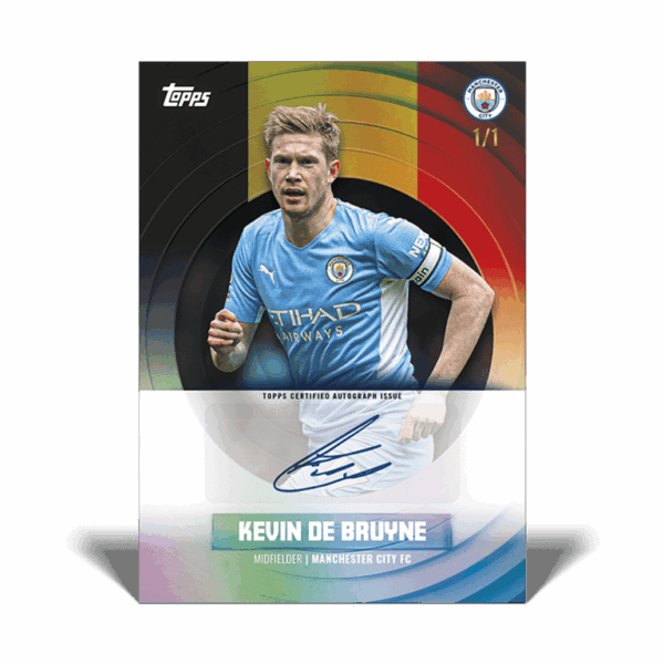Topps Manchester City Team Set 2021/22 - Cole Palmer RC – Bild 3
