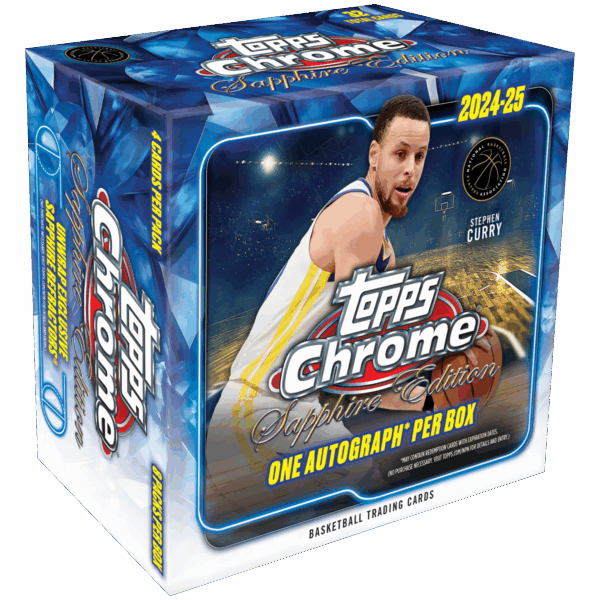 Topps Chrome Basketball Sapphire 2024/25