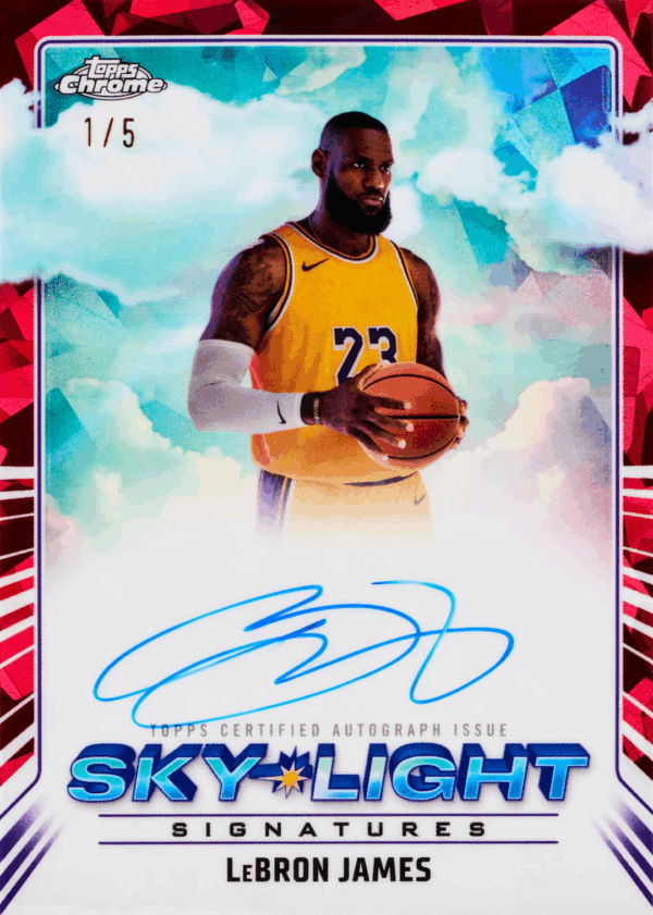 Topps Chrome Basketball Sapphire 2024/25 – Bild 5