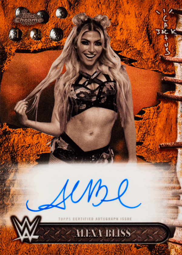 Topps Chrome WWE x Cactus Jack Hobby – Bild 4