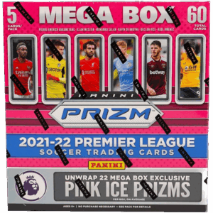 Panini Prizm Premier League EPL Soccer 2021/22 Mega