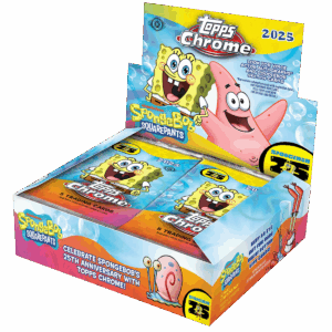 Topps Chrome Spongebob 25th Anniversary 2025 Hobby