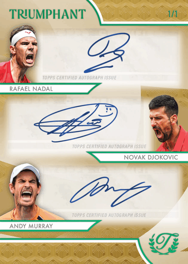 Topps Triumphant Tennis 2025 – Bild 2
