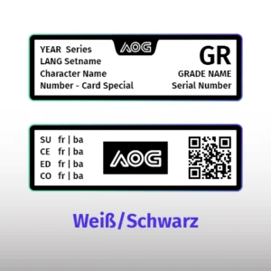 AOG Grading - Label Weiß