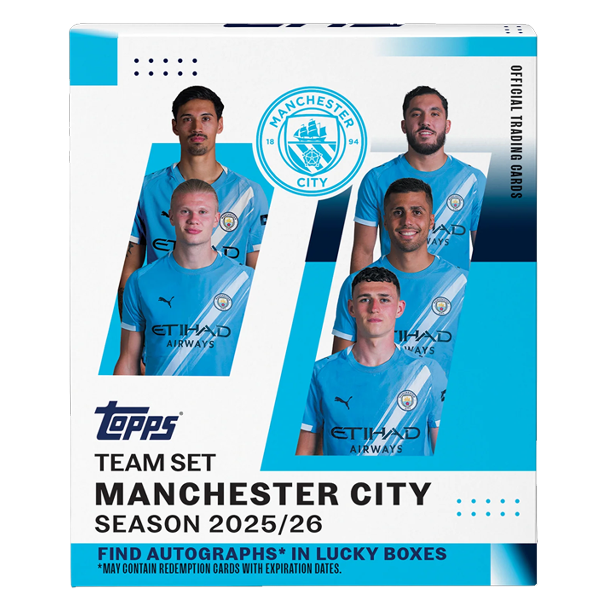 Topps Manchester City Team Set 2025/26