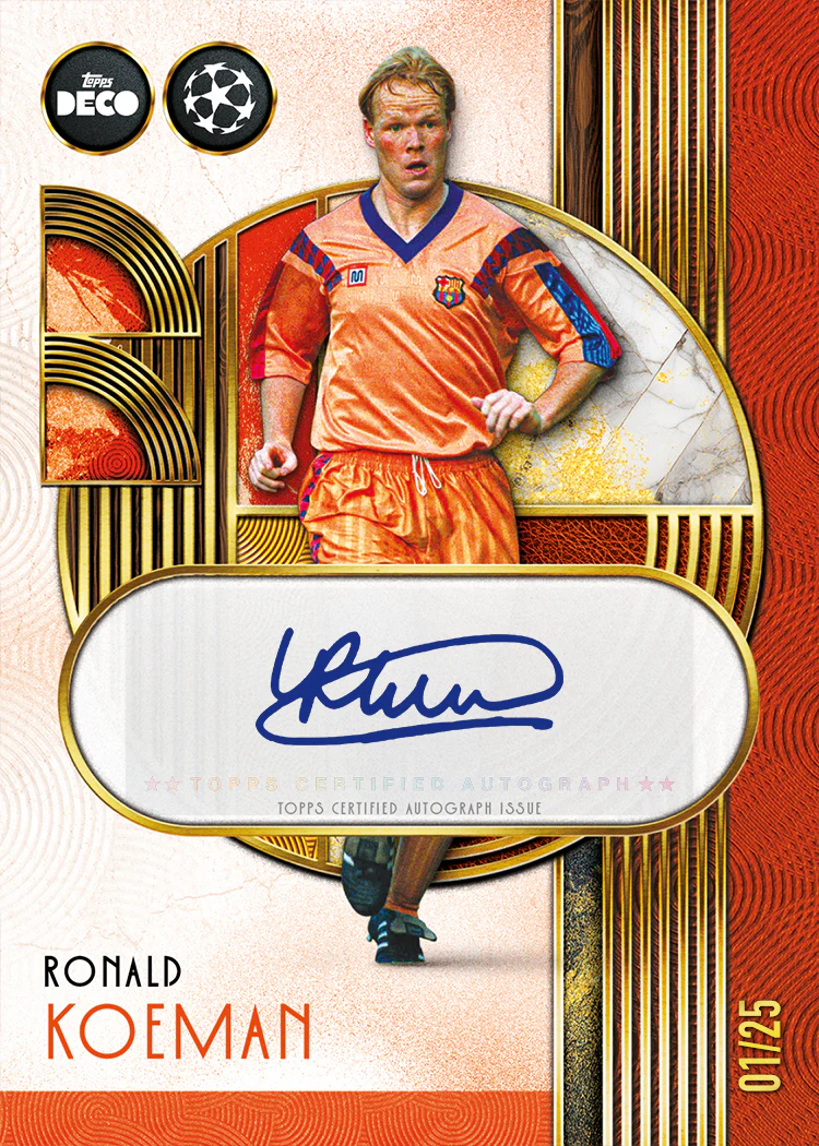 Preorder - RSB - 5x Topps UEFA Club Competitions Deco 2025/26 – Bild 5