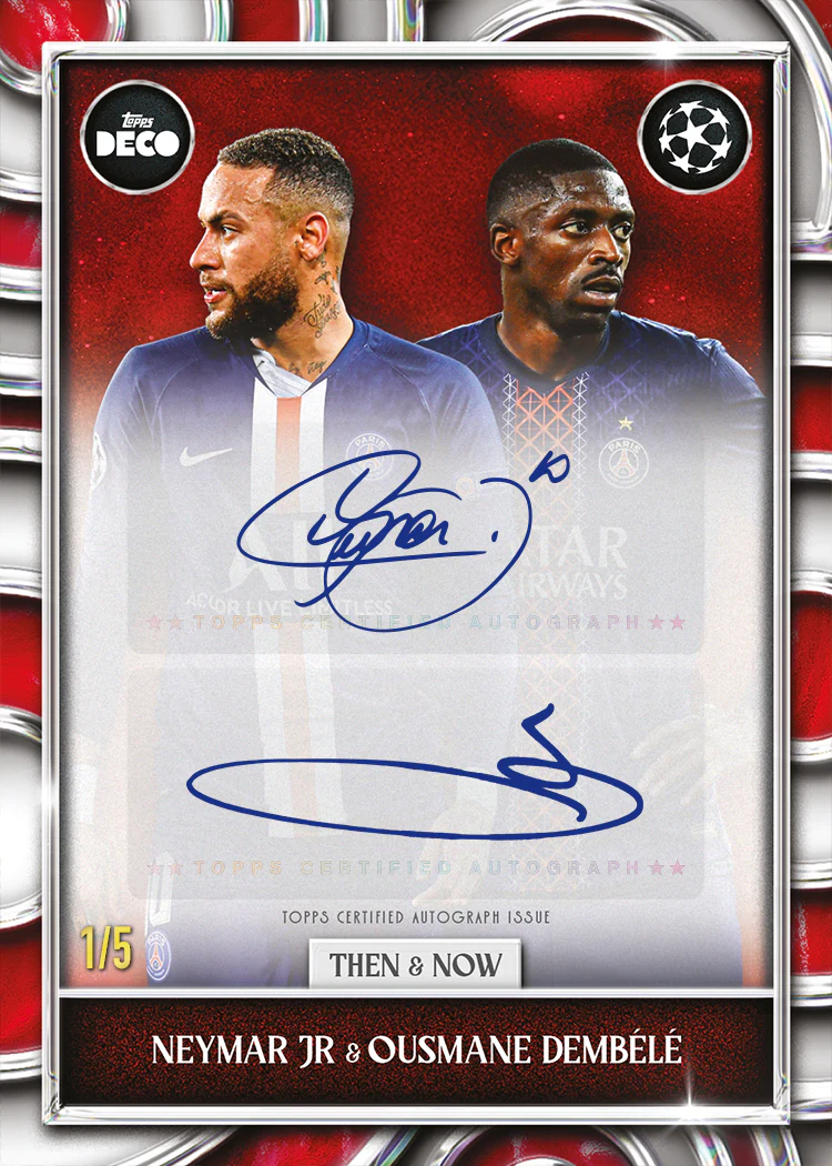 Preorder - RSB - 5x Topps UEFA Club Competitions Deco 2025/26 – Bild 3