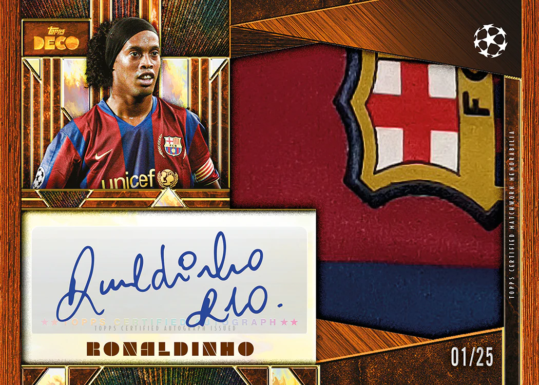 Preorder - RSB - 5x Topps UEFA Club Competitions Deco 2025/26 – Bild 4