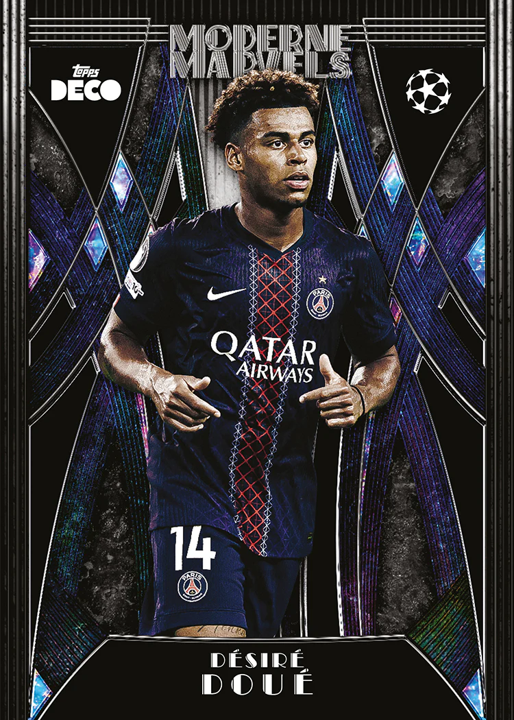 Preorder - RSB - 5x Topps UEFA Club Competitions Deco 2025/26 – Bild 10