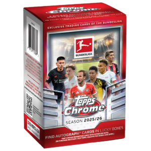 Bundle - Topps Chrome Bundesliga 2025/26 Value + 1x Einzelpack Topps Los Blancos Real Madrid C.F. 2025/26