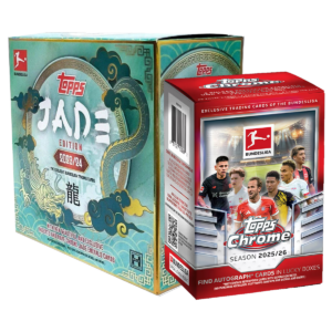 Bundle - Topps Chrome Bundesliga 2025/26 Value + Topps Bundesliga JADE 2023/24 Hobby