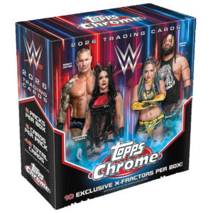 Topps Chrome WWE 2026 Mega