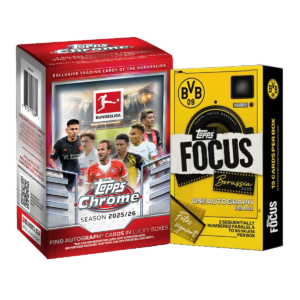 Bundle - Topps Chrome Bundesliga 2025/26 Value + Topps Focus Borussia Dortmund 2025/26