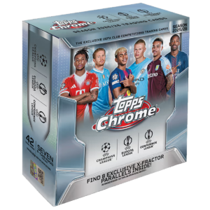 Topps Chrome UEFA Club Competitions 2025/26 Mega