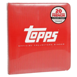 Topps Official Binder Red - Holds 360 Trading Cards